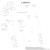 Rock Shox Clamp Nut & Bolt Kit Reverb Spares & Accessories